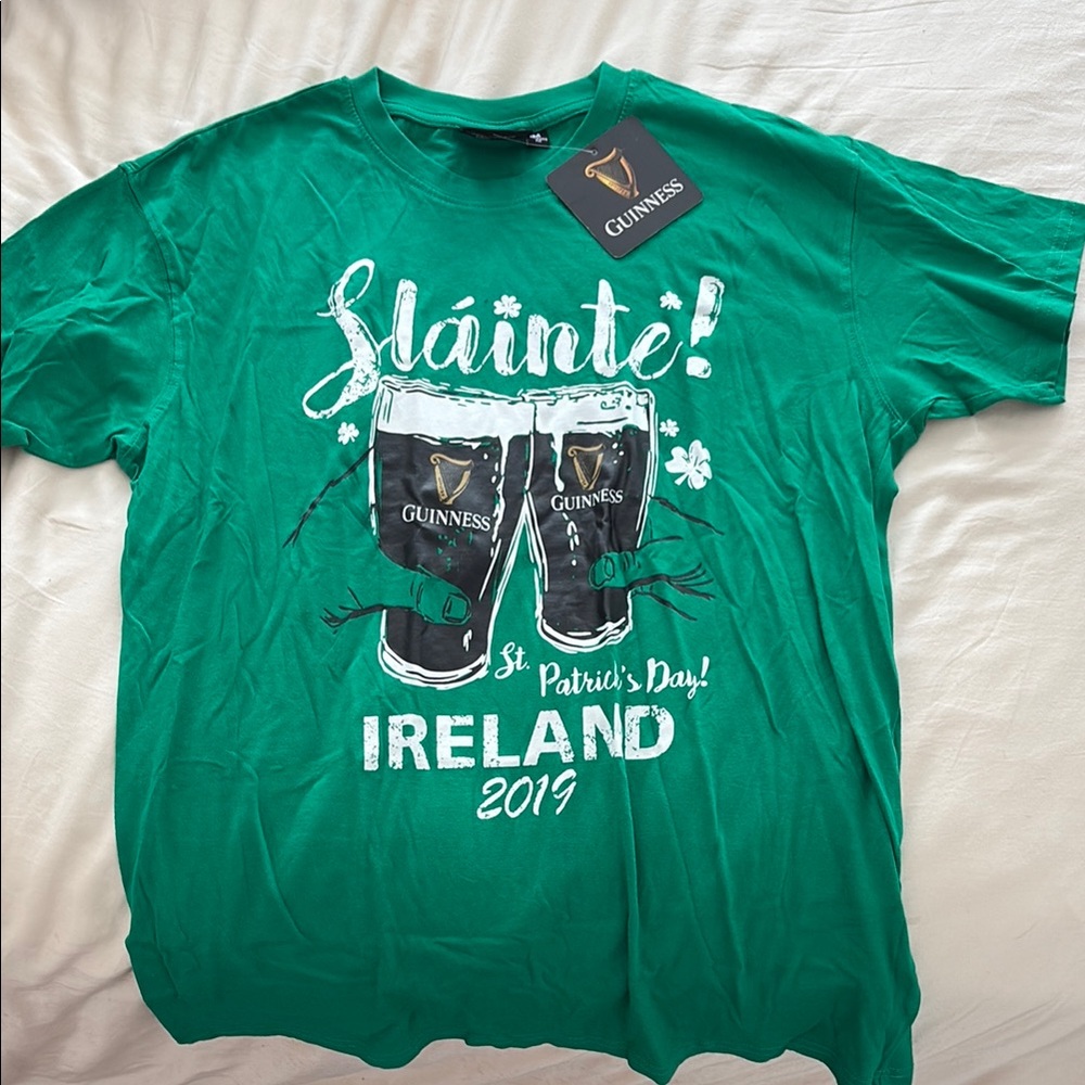 NWT Green Guinness T-Shirt